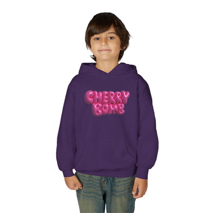 Kids Cherry Bomb Hoodie Printify