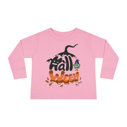 Toddler Long Sleeve Tee - Holloween Printify