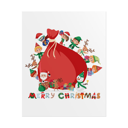 Rolled Posters - Super kiddo and big christmas gift - [[{"value":"Wonderwear Kid"}]]