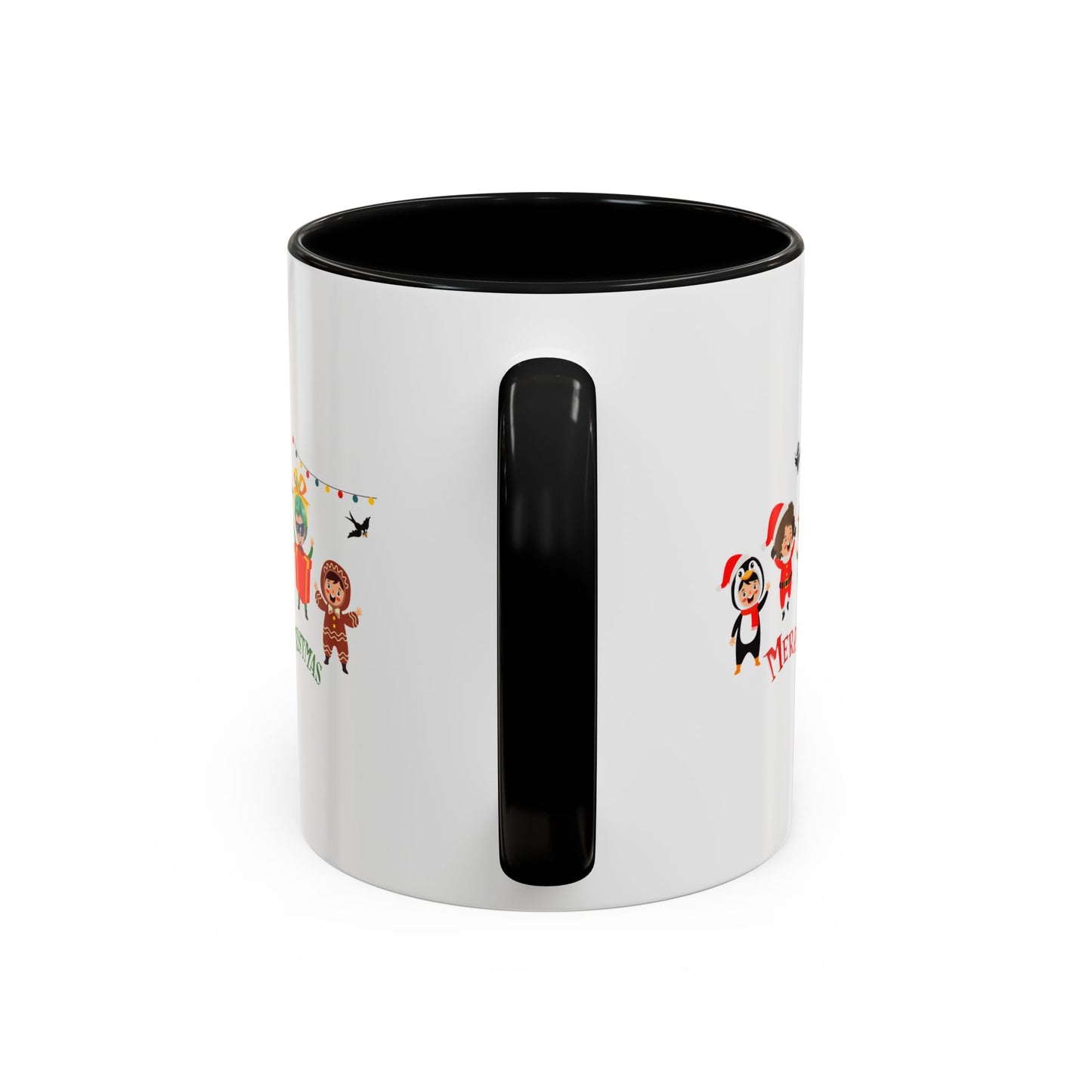 Accent Coffee Mug - Merry christmas by super kiddo and friends