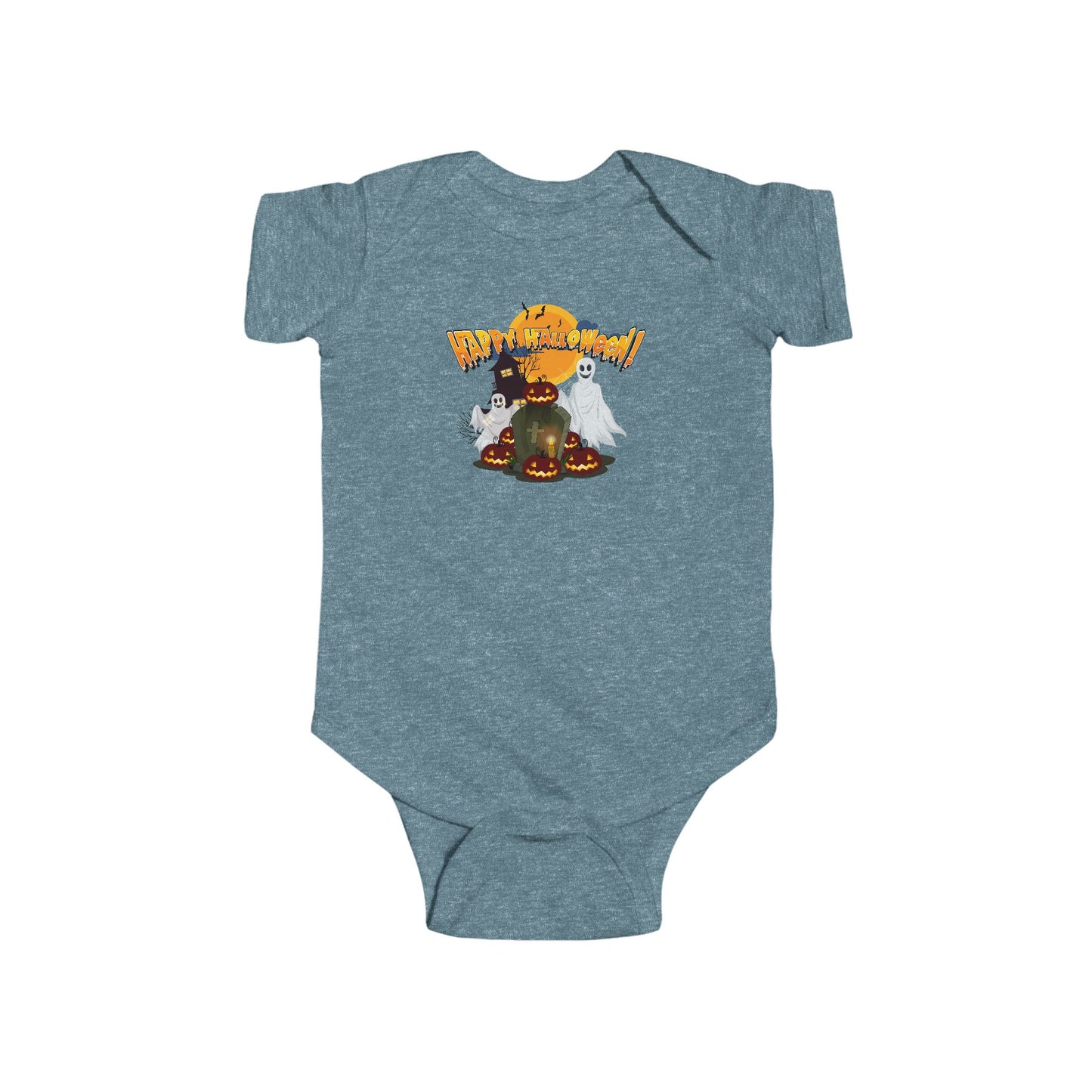 Infant Bodysuit - Happy holloween - cemetery