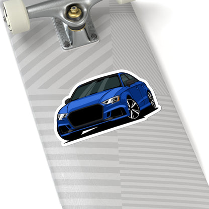 Kiss-Cut Vinyl Decals - Race car Printify