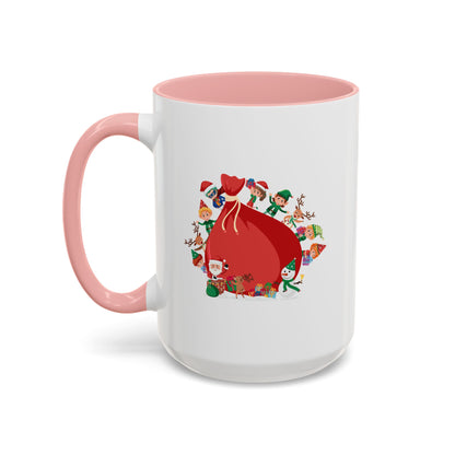 Accent Coffee Mug - Super kiddo and big gift - [[{"value":"Wonderwear Kid"}]]