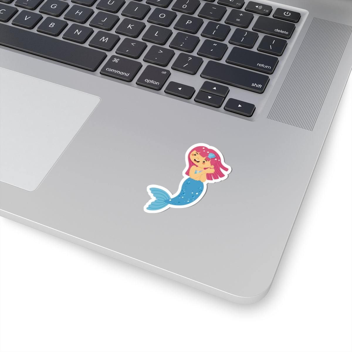 Kiss-Cut Stickers - mermaid blue tail