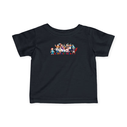 Infant Fine Jersey Tee - Happy new year from super kiddo - [[{"value":"Wonderwear Kid"}]]