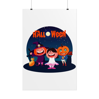 Rolled Posters - Super kiddo wearing pumpkin - [[{"value":"Wonderwear Kid"}]]