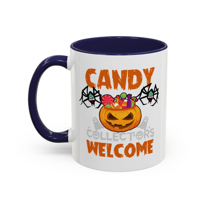 Accent Coffee Mug - Candy collectors by super kiddo Printify