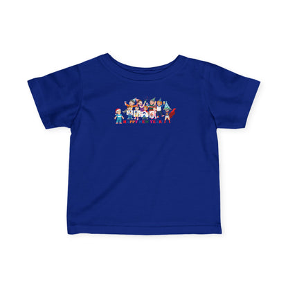 Infant Fine Jersey Tee - Happy new year from super kiddo - [[{"value":"Wonderwear Kid"}]]
