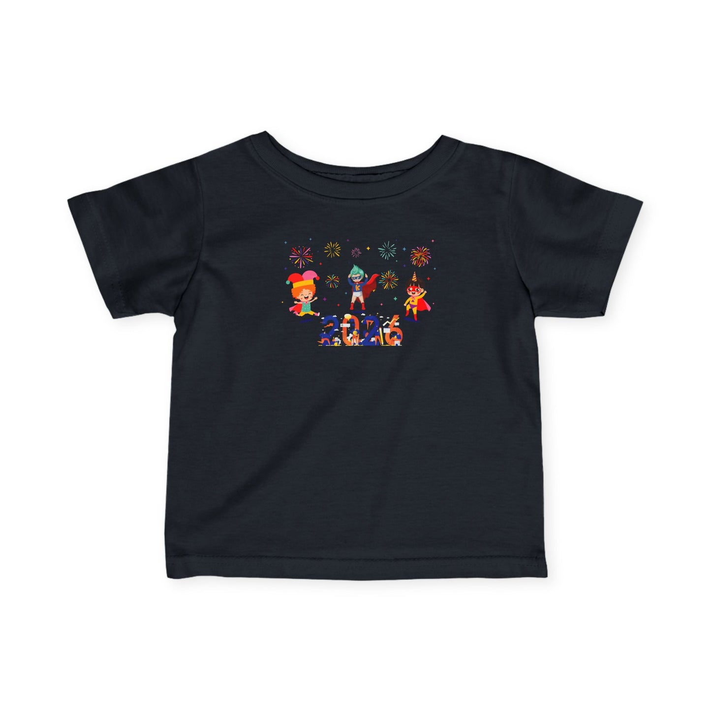 Infant Fine Jersey Tee - Super kiddo and other hero - [[{"value":"Wonderwear Kid"}]]