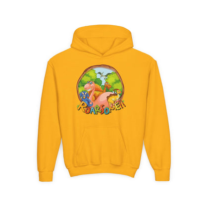 Youth Heavy Blend Hooded Sweatshirt - Roarsome Printify