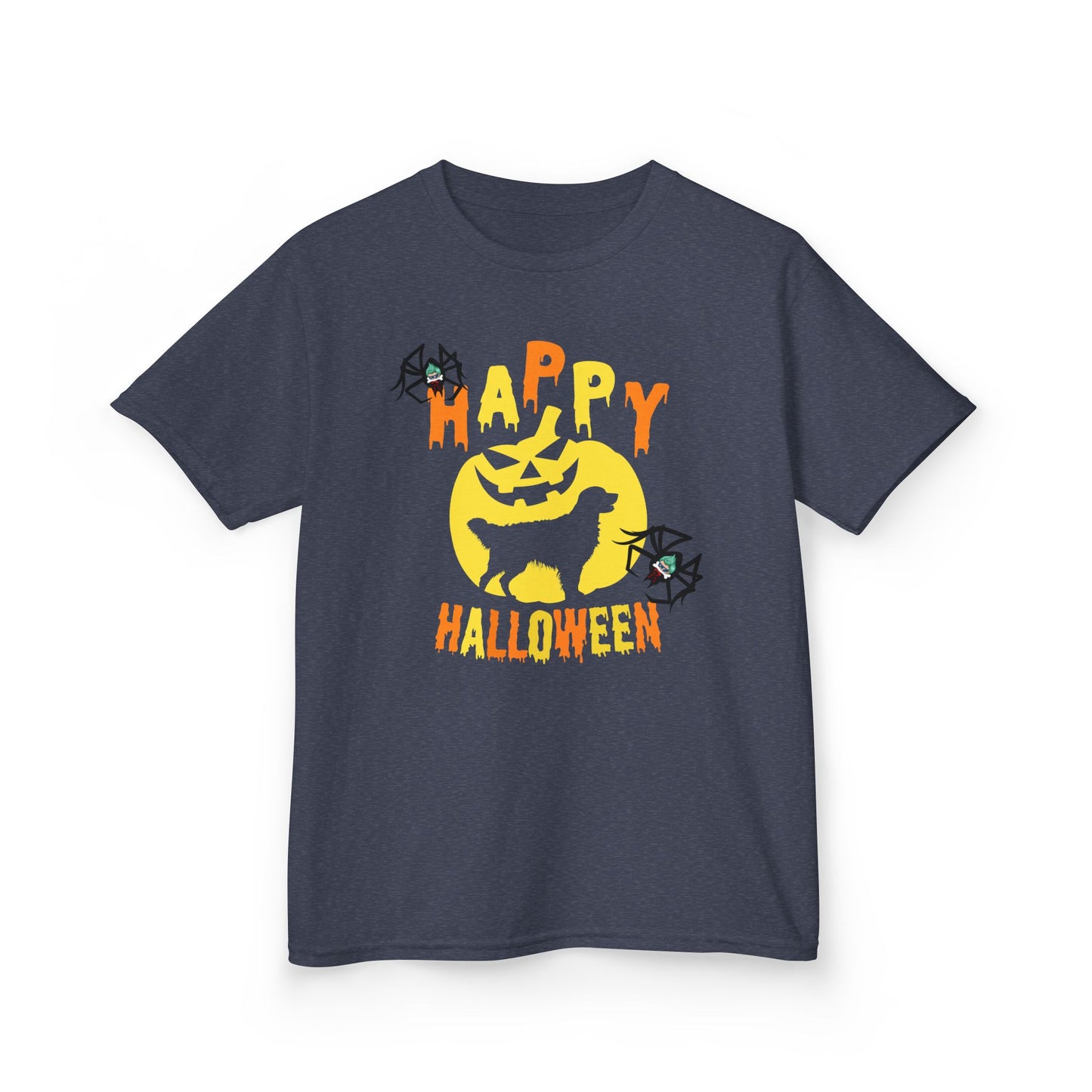 Kids Heavy Cotton™ Tee - Happy holloween