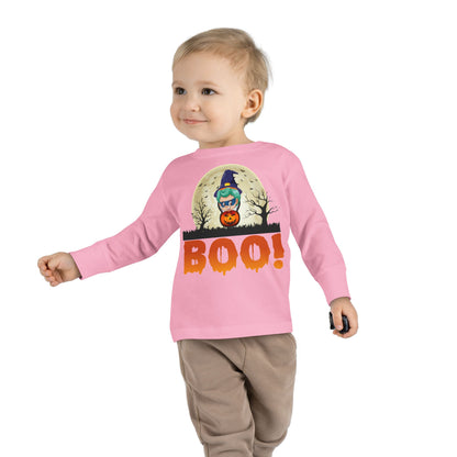 Toddler Long Sleeve Tee - Boo - [[{"value":"Wonderwear Kid"}]]