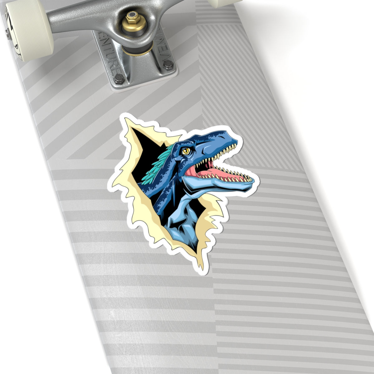 Kiss-Cut Vinyl Decals - Utahraptor dinosaur