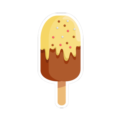 Kiss-Cut Stickers - Ice Cream Bar with Sprinkles Printify