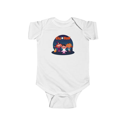 Infant Bodysuit - Super kiddo wearing pumpkin - [[{"value":"Wonderwear Kid"}]]