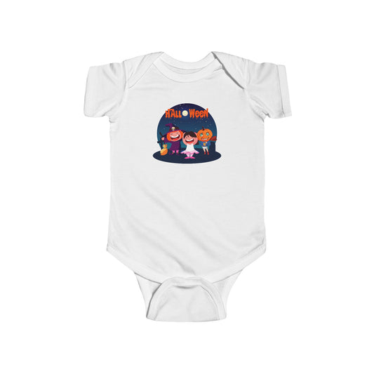 Infant Bodysuit - Super kiddo wearing pumpkin