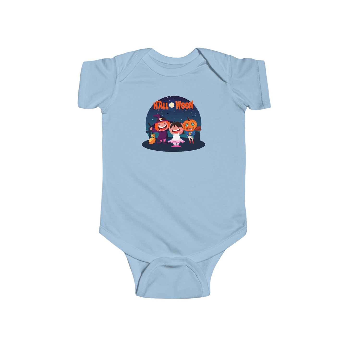 Infant Bodysuit - Super kiddo wearing pumpkin