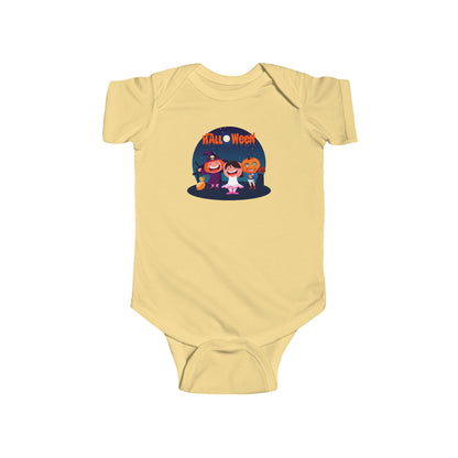 Infant Bodysuit - Super kiddo wearing pumpkin - [[{"value":"Wonderwear Kid"}]]