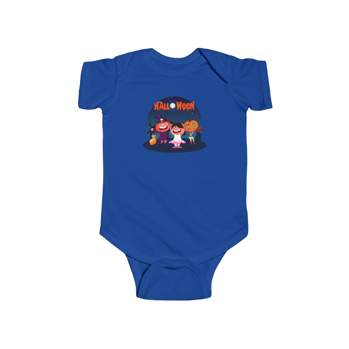 Infant Bodysuit - Super kiddo wearing pumpkin