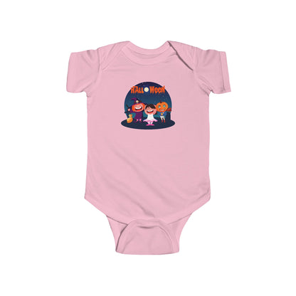Infant Bodysuit - Super kiddo wearing pumpkin - [[{"value":"Wonderwear Kid"}]]