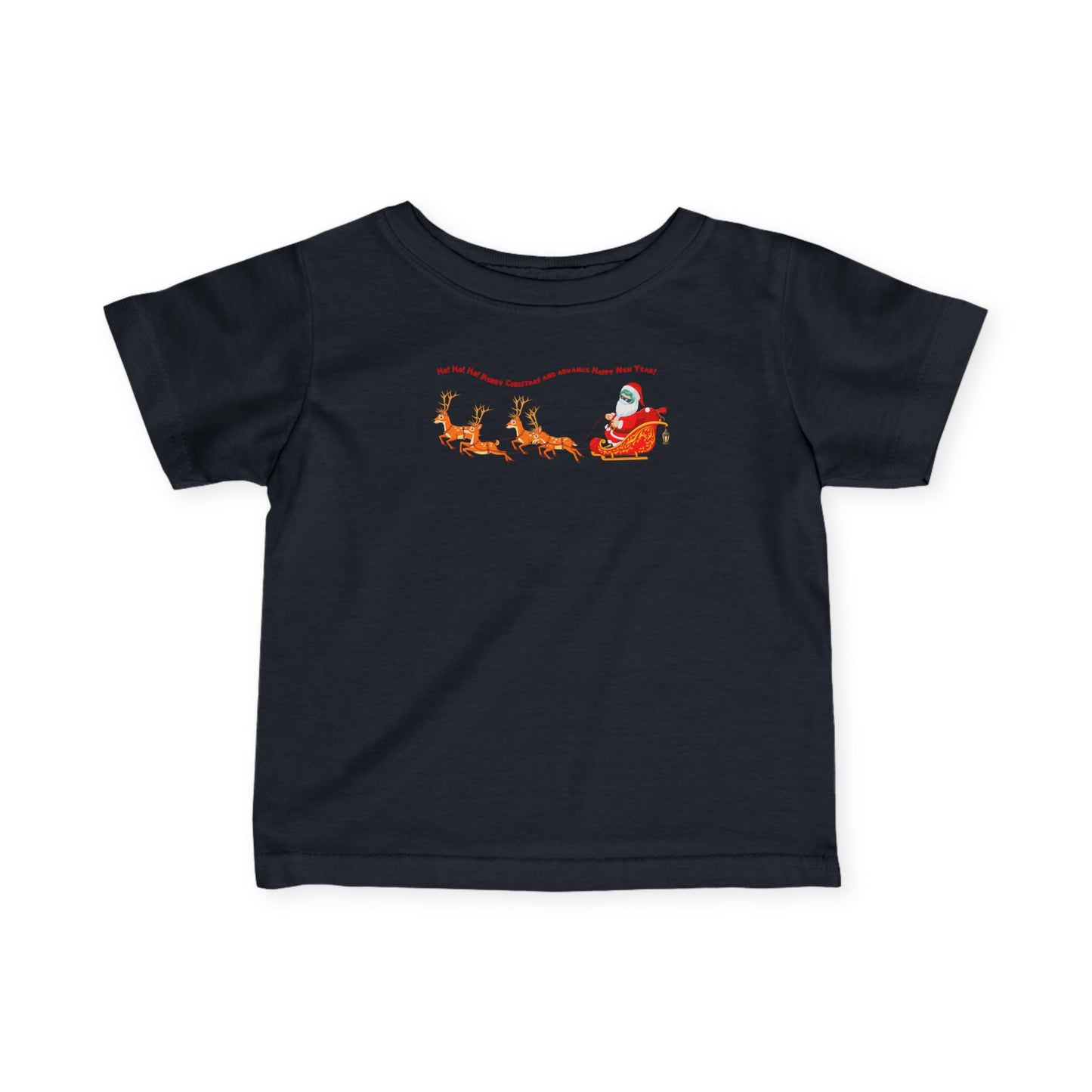 Infant Fine Jersey Tee - Santa kiddo - [[{"value":"Wonderwear Kid"}]]