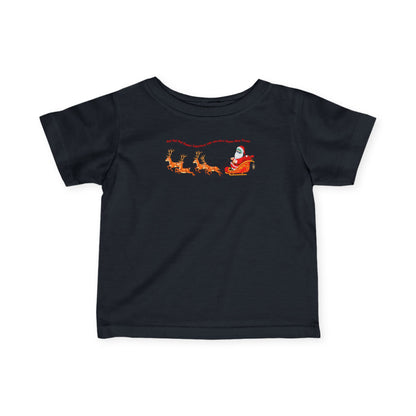 Infant Fine Jersey Tee - Santa kiddo - [[{"value":"Wonderwear Kid"}]]