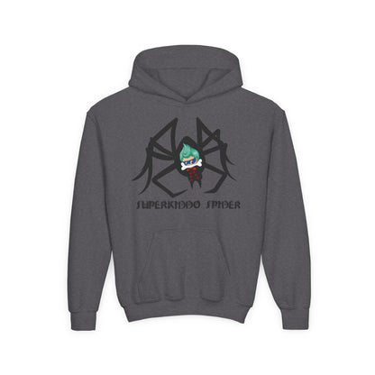 Youth Heavy Blend Hooded Sweatshirt - Spider kiddo - [[{"value":"Wonderwear Kid"}]]