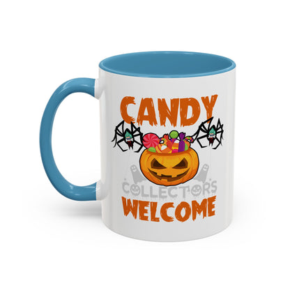 Accent Coffee Mug - Candy collectors by super kiddo Printify