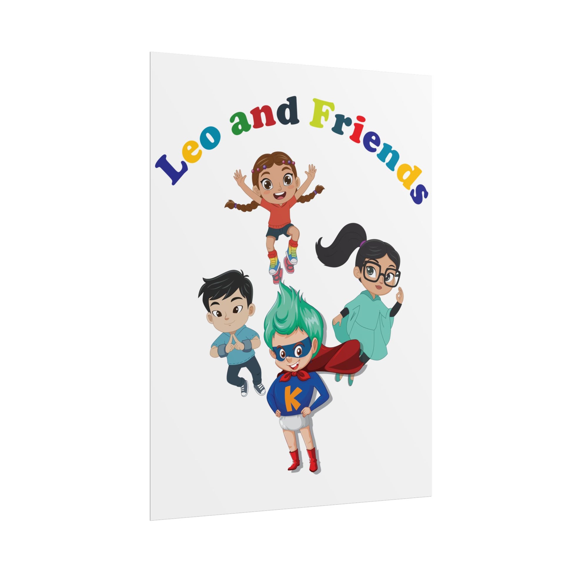 Rolled Posters - Leo & Friends - [[{"value":"Wonderwear Kid"}]]