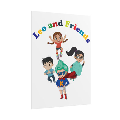 Rolled Posters - Leo & Friends - [[{"value":"Wonderwear Kid"}]]