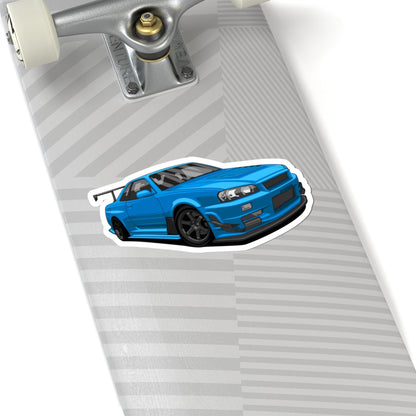 Kiss-Cut Stickers - Japanese Sports Car Printify