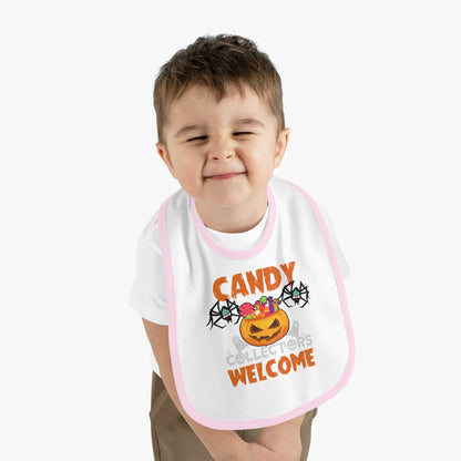 Baby Bib - Candy collectors by super kiddo Printify