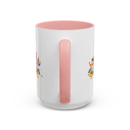Accent Coffee Mug - Happy new year with friends - [[{"value":"Wonderwear Kid"}]]