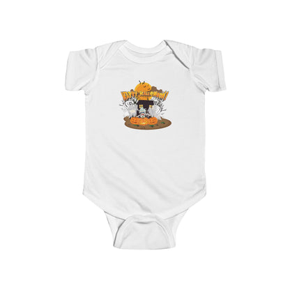 Infant Bodysuit - Super kiddo with ghost - [[{"value":"Wonderwear Kid"}]]