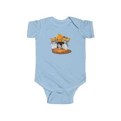 Infant Bodysuit - Super kiddo with ghost - [[{"value":"Wonderwear Kid"}]]