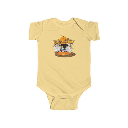 Infant Bodysuit - Super kiddo with ghost - [[{"value":"Wonderwear Kid"}]]