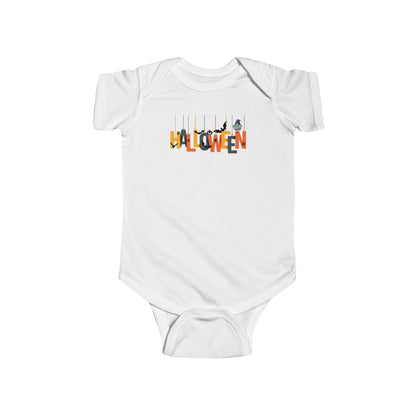 Infant Bodysuit - Holloween hanging letters Printify