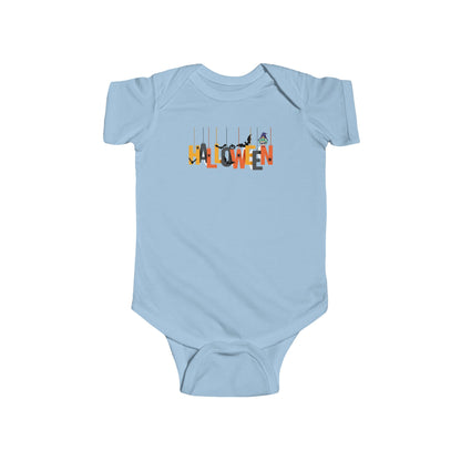 Infant Bodysuit - Holloween hanging letters Printify
