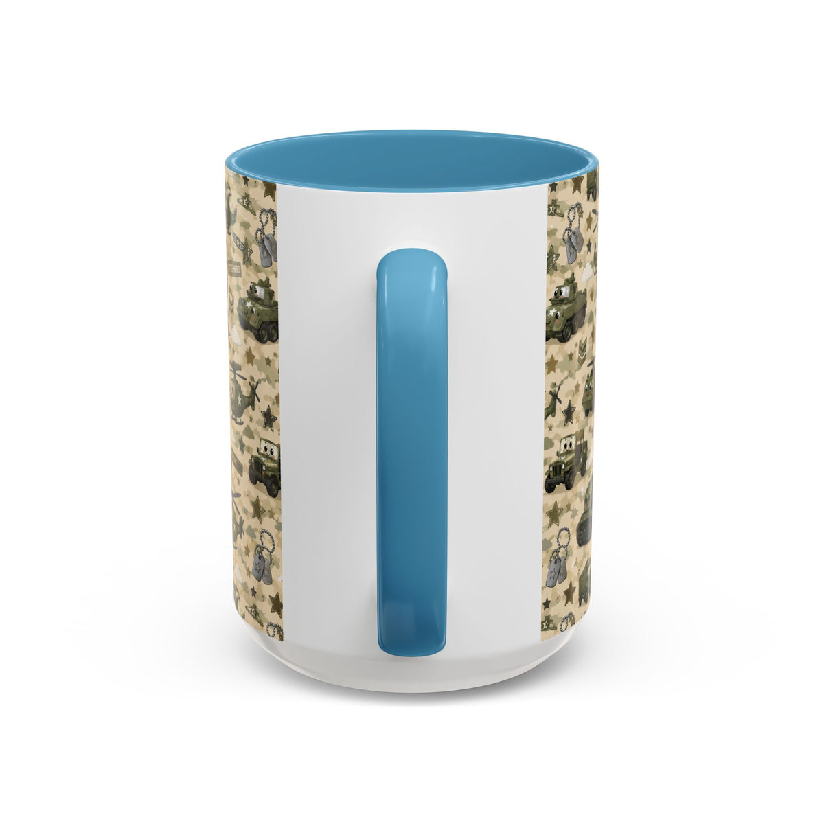 Accent Coffee Mug  (11/15 oz) - Military Kids
