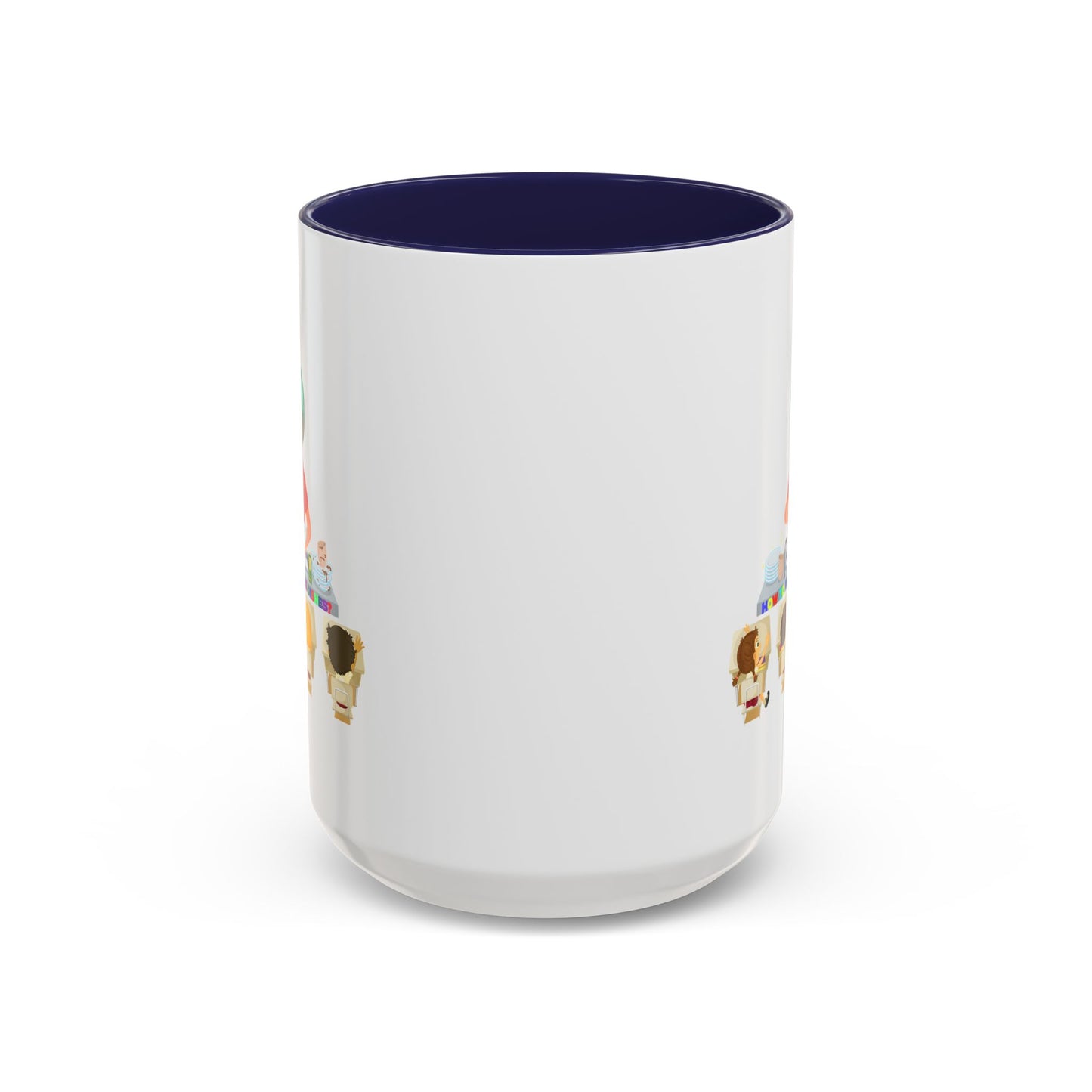 Accent Coffee Mug - Little kiddo teaching to wash dishes