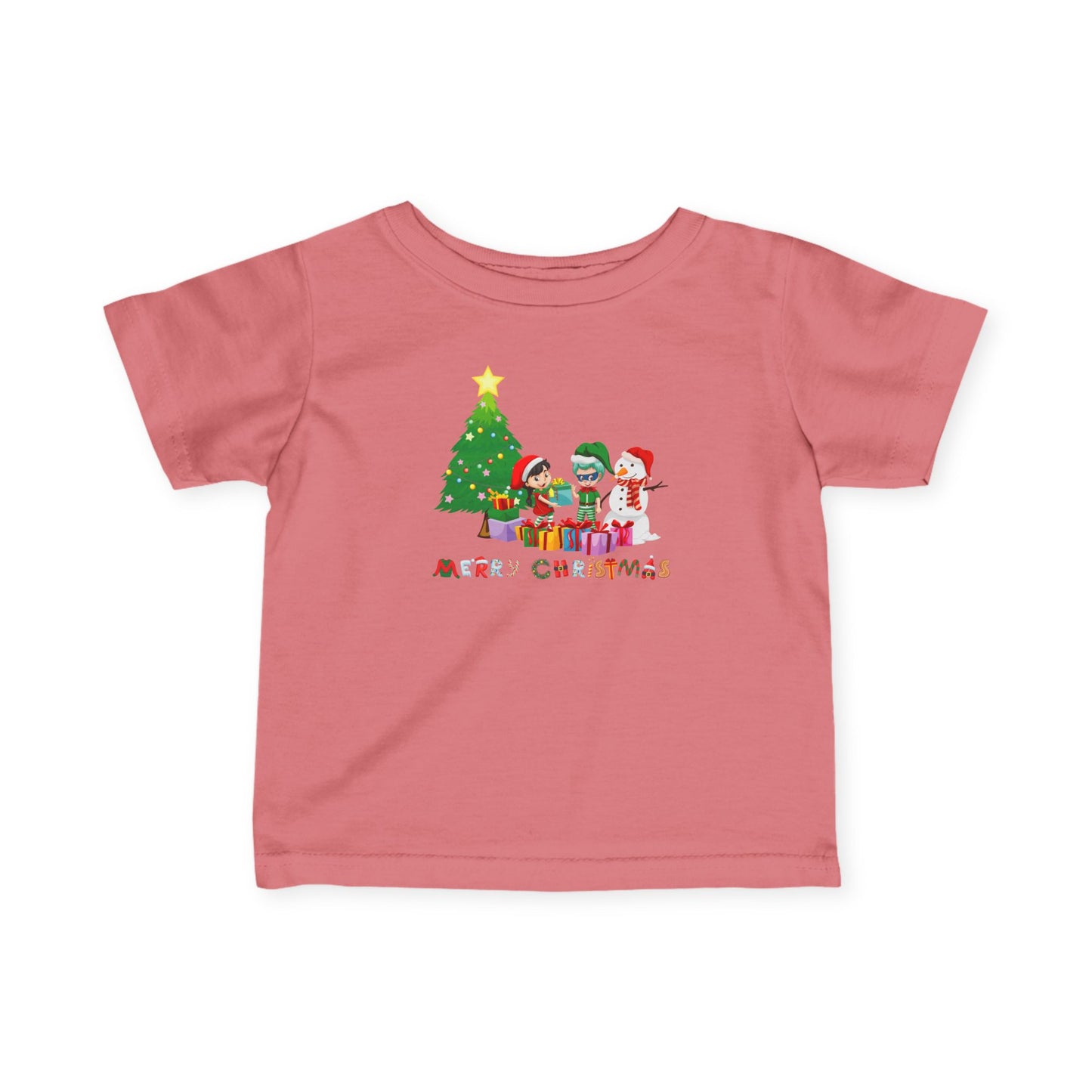 Infant Fine Jersey Tee - Super kiddo preparing gifts - [[{"value":"Wonderwear Kid"}]]