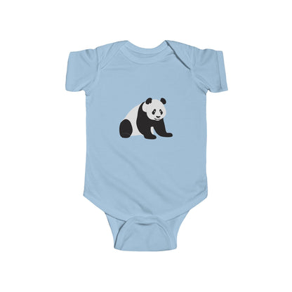 Adorable heh panda infant bodysuit Printify