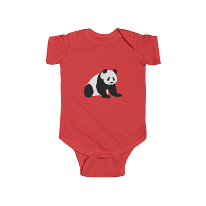 Adorable heh panda infant bodysuit Printify