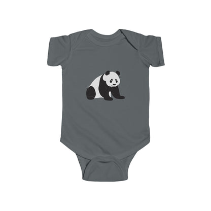 Adorable heh panda infant bodysuit Printify