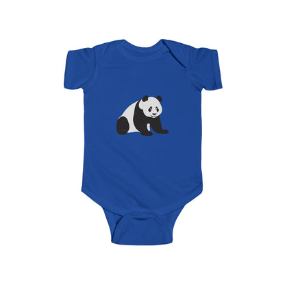 Adorable heh panda infant bodysuit Printify