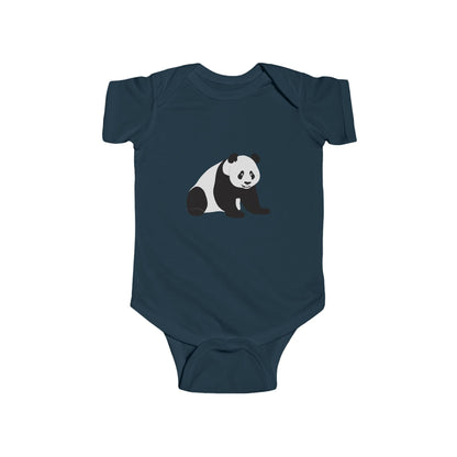 Adorable heh panda infant bodysuit Printify