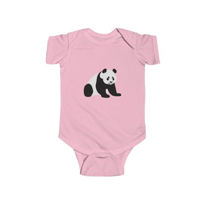 Adorable heh panda infant bodysuit Printify