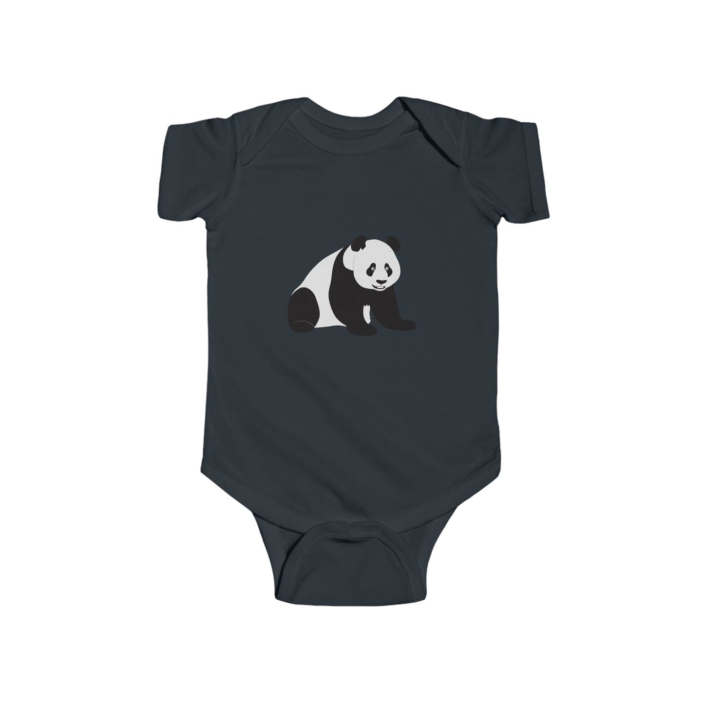 Infant Fine Jersey Bodysuit - Heh panda