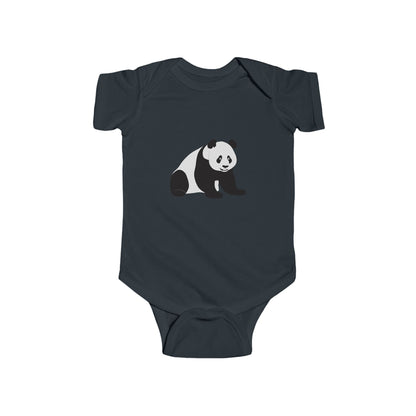 Adorable heh panda infant bodysuit Printify