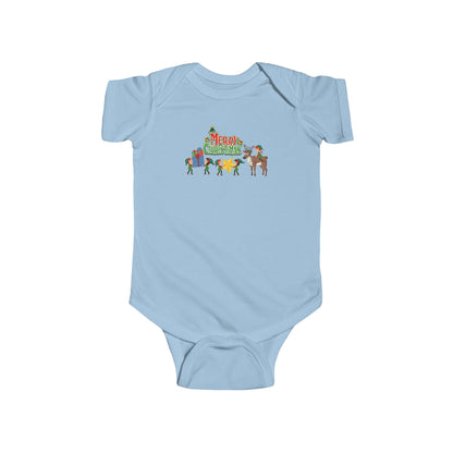 Infant Bodysuit - Merry christmas and reindeer - [[{"value":"Wonderwear Kid"}]]